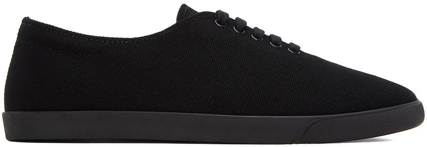 Sam Canvas Low-top Sneakers In Black Product Image