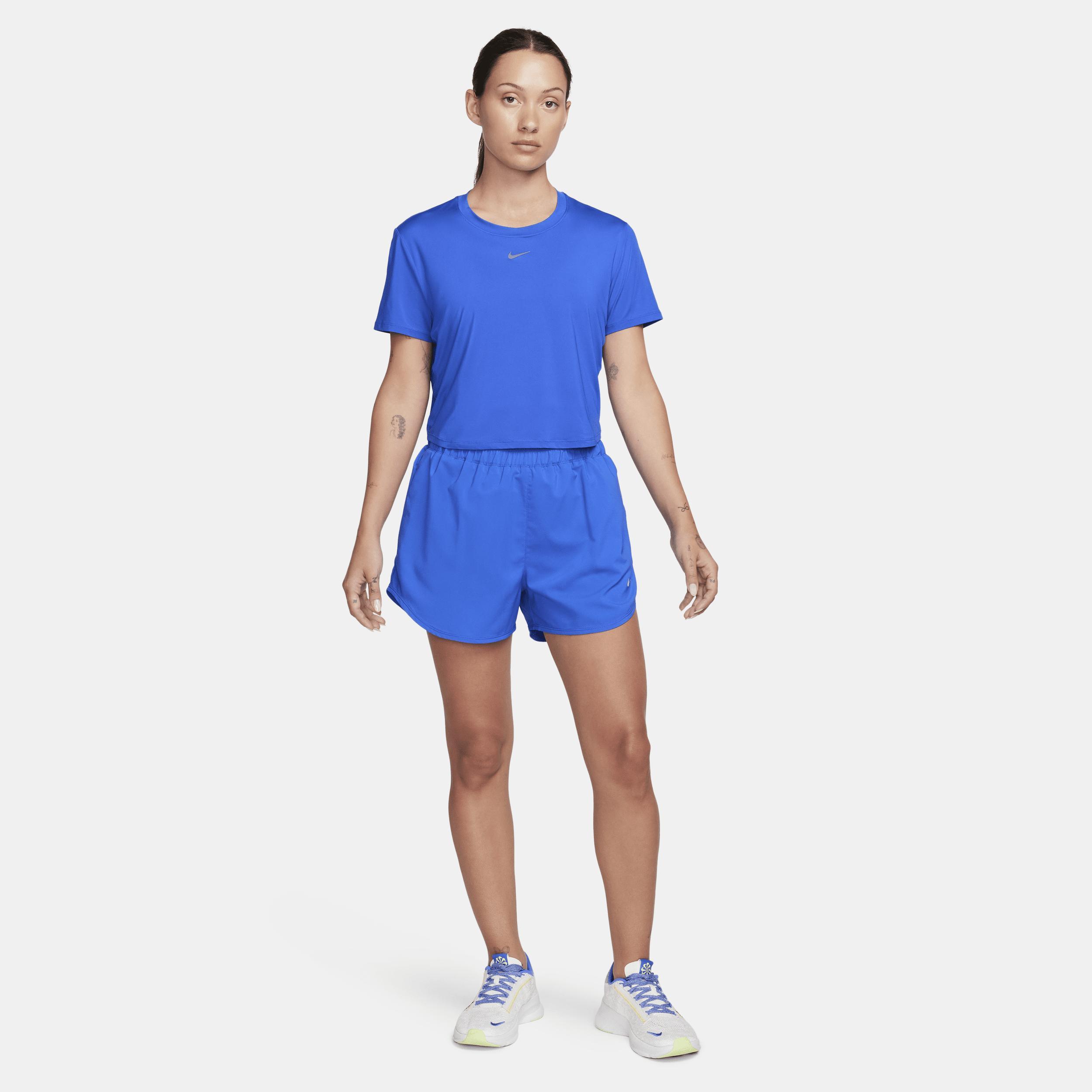 Nike Women's One Classic Dri-FIT Short-Sleeve Cropped Top Product Image