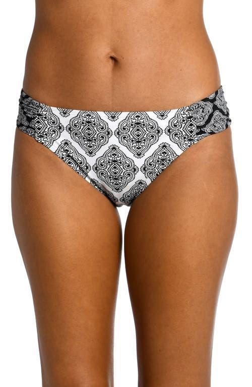 La Blanca Oasis Side Shirred Bikini Bottoms Product Image