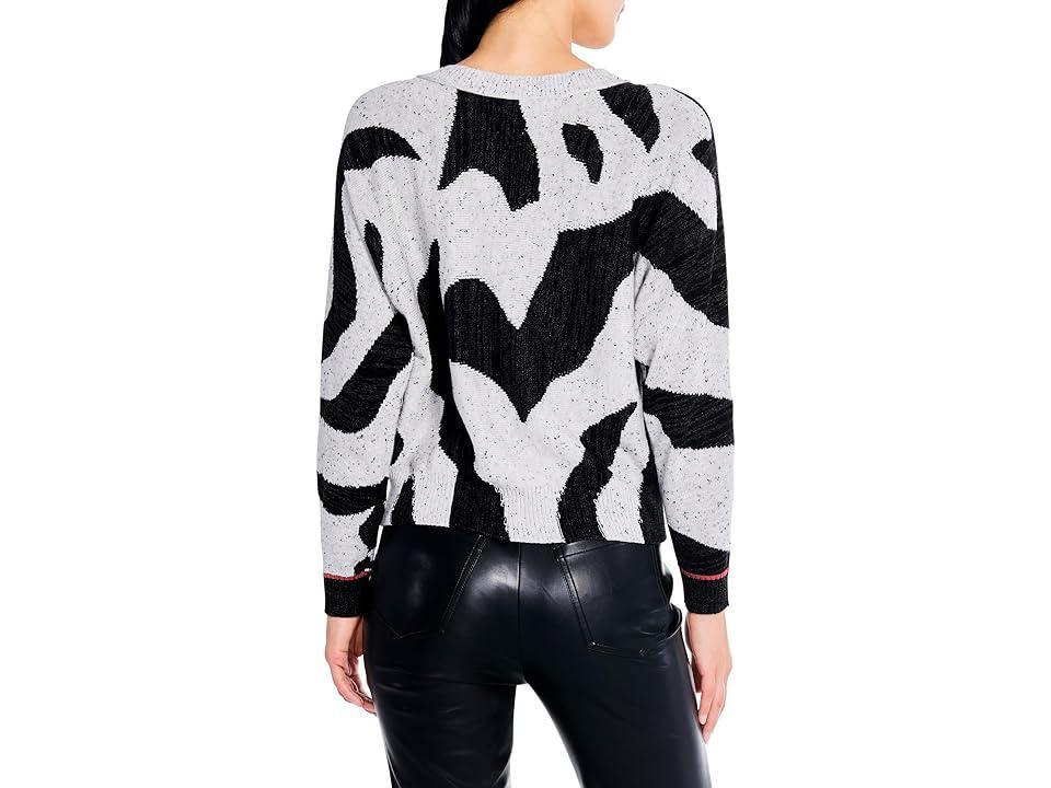 NIC+ZOE Petite Dusk Days Sweater Multi) Women's Clothing Product Image