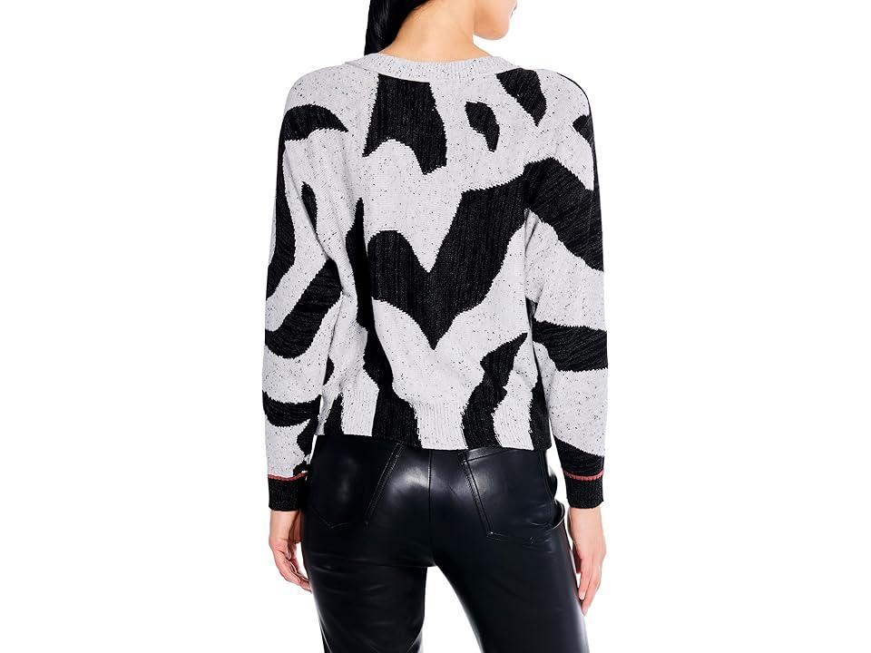 NIC+ZOE Petite Dusk Days Sweater Multi) Women's Clothing Product Image