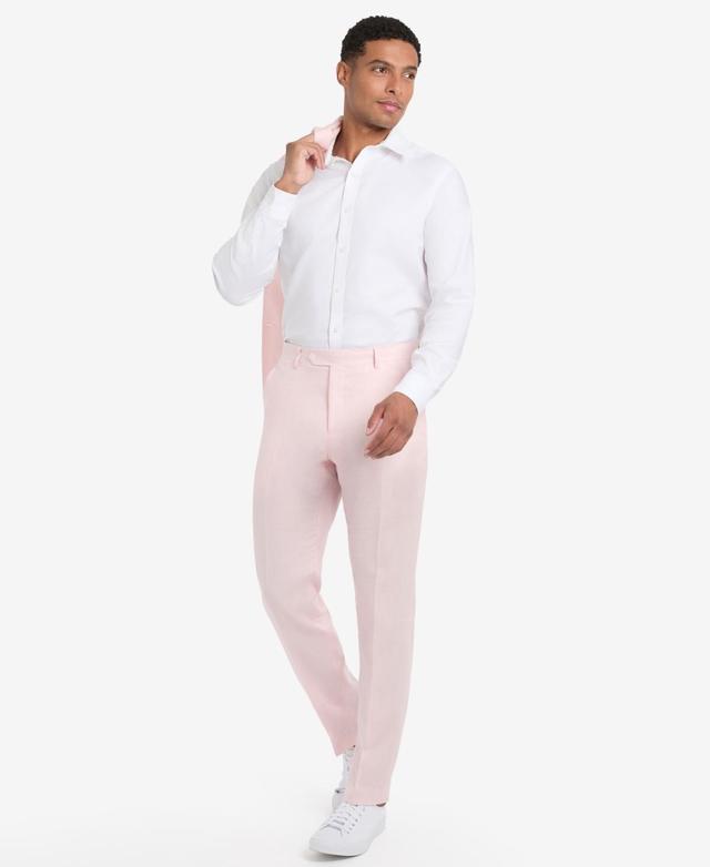 Tommy Hilfiger Mens Modern-Fit Linen Pants Product Image