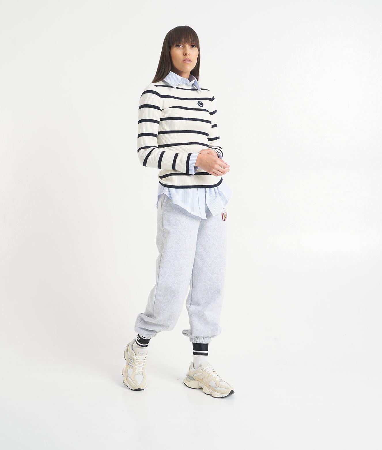 Rib knit sweater Product Image