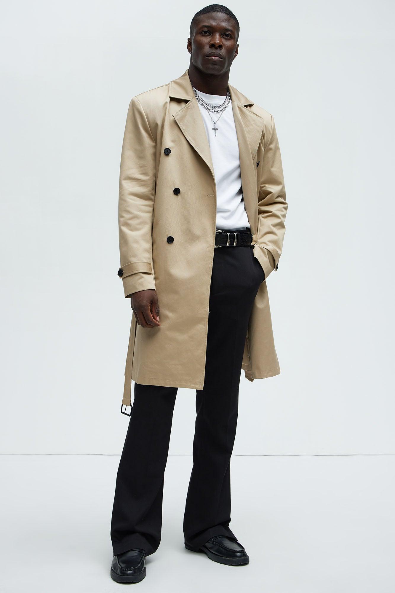 Things Have Changed Trench Coat - Khaki Product Image