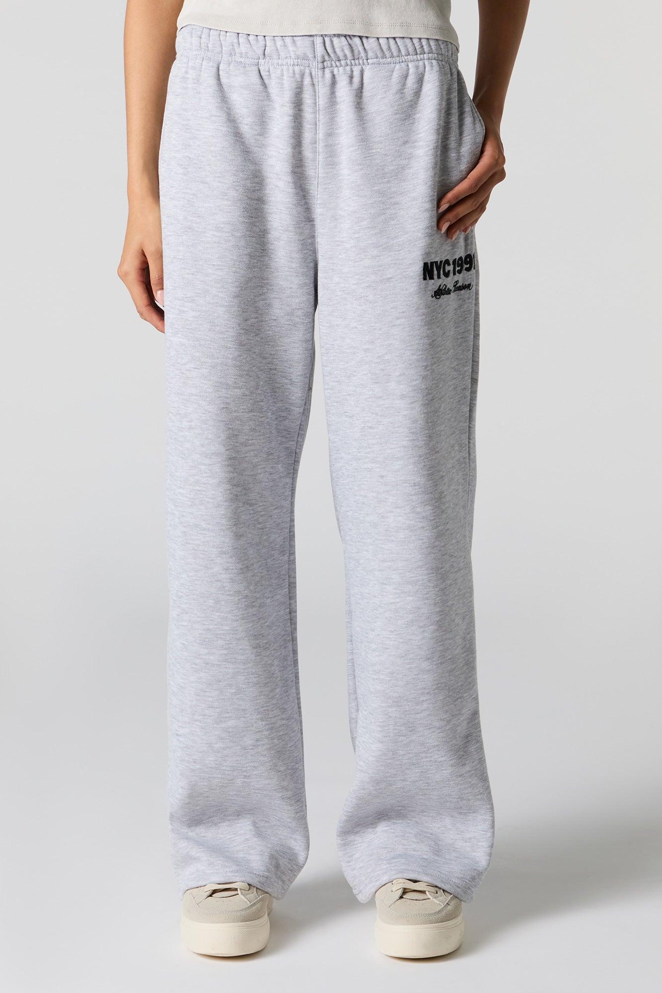 City Embroidered Fleece Jogger Female Product Image