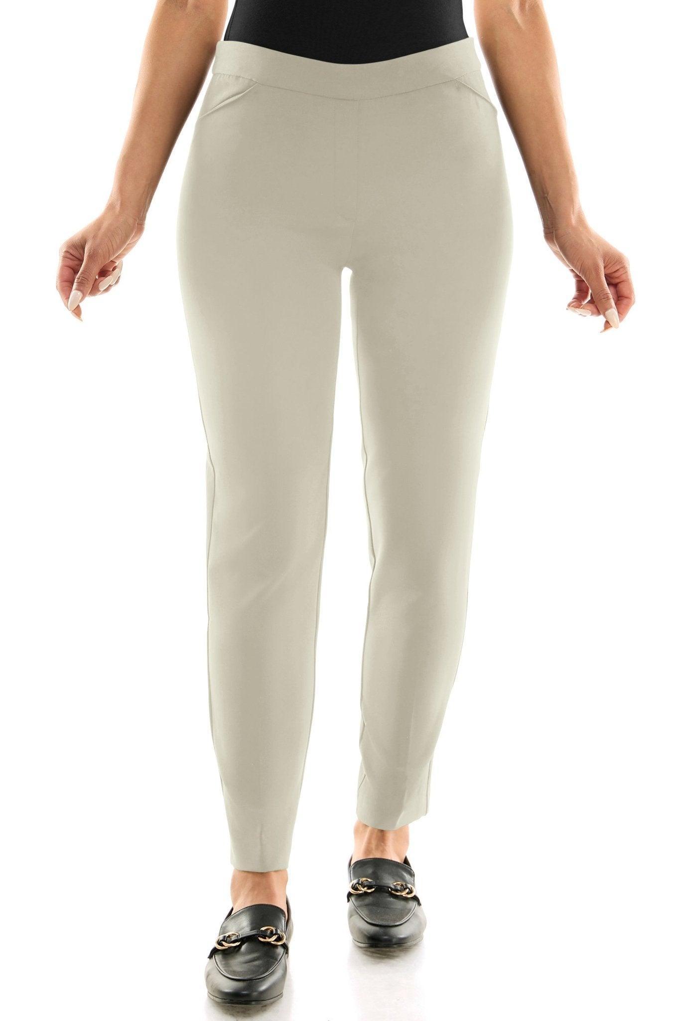 Pull-On Ankle Pants with Band Product Image