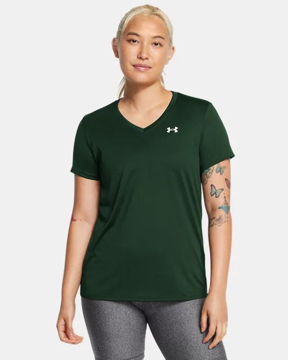 Womens UA Tech V-Neck Short Sleeve Product Image