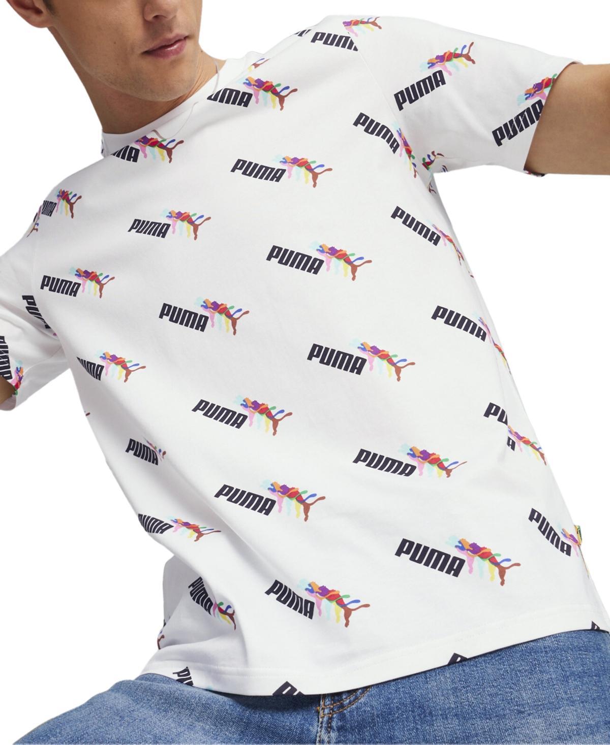 Puma Mens Ess+ Love Wins Short Sleeve T-Shirt Product Image