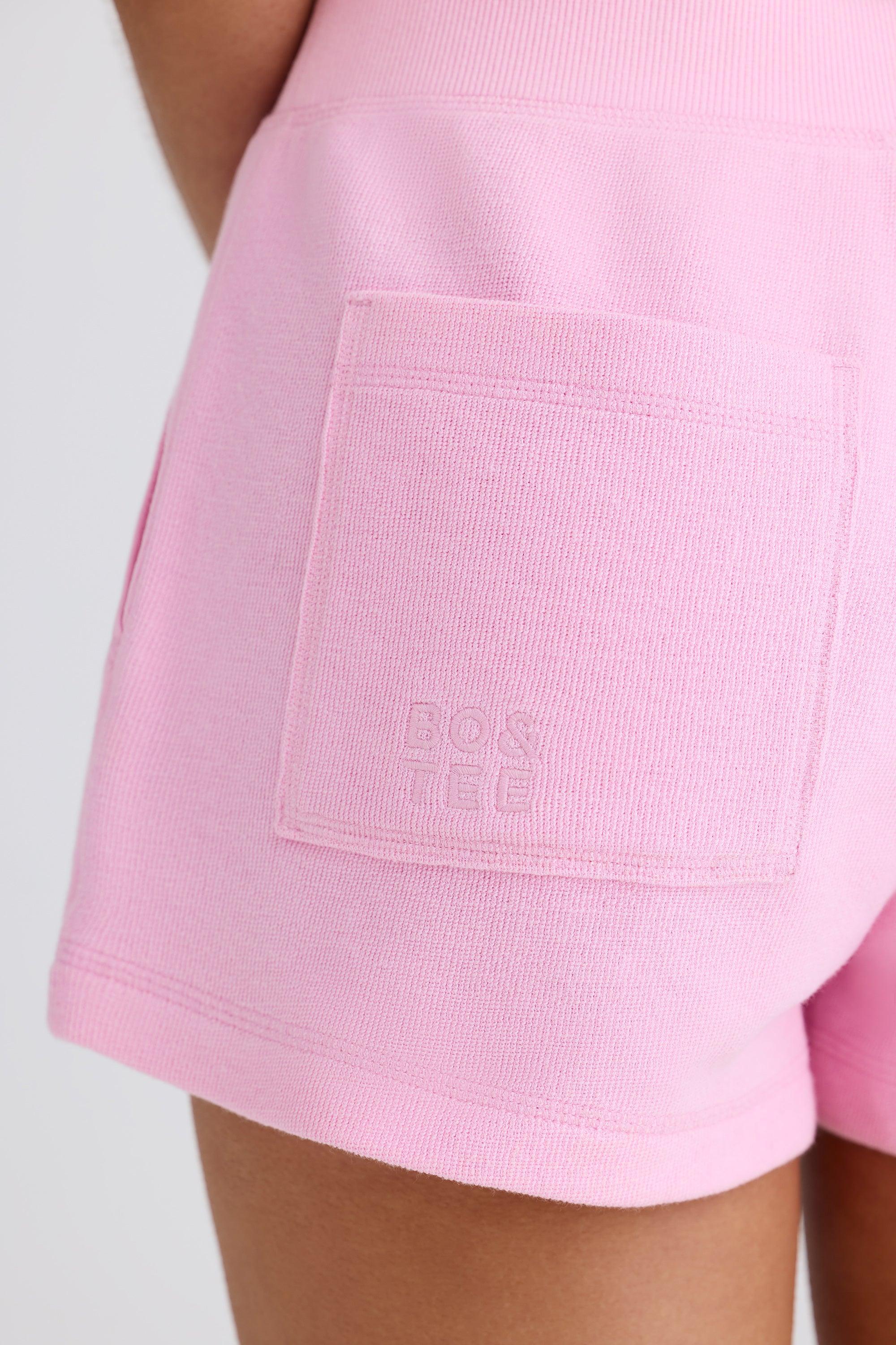 Elasticated Shorts in Bubblegum Pink Product Image