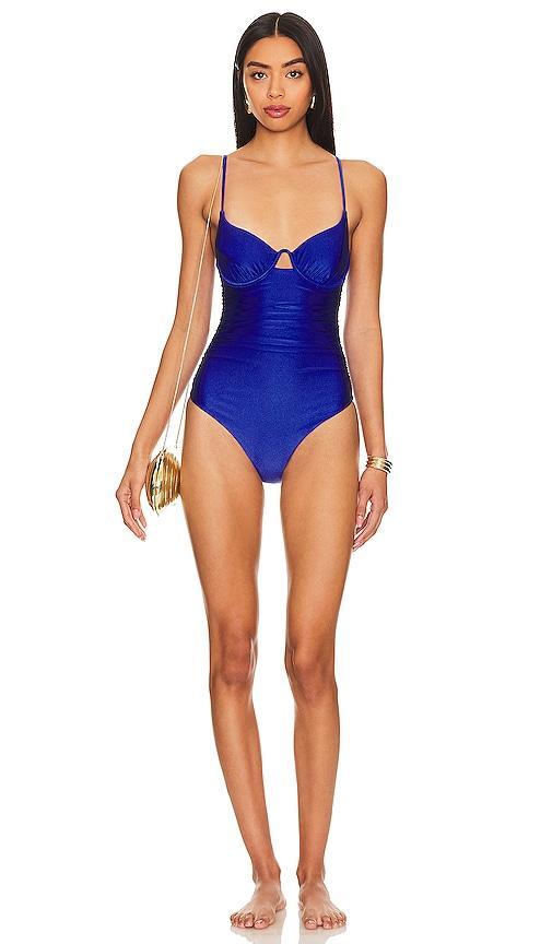 SIMKHAI Laine One Piece in Royal. Product Image