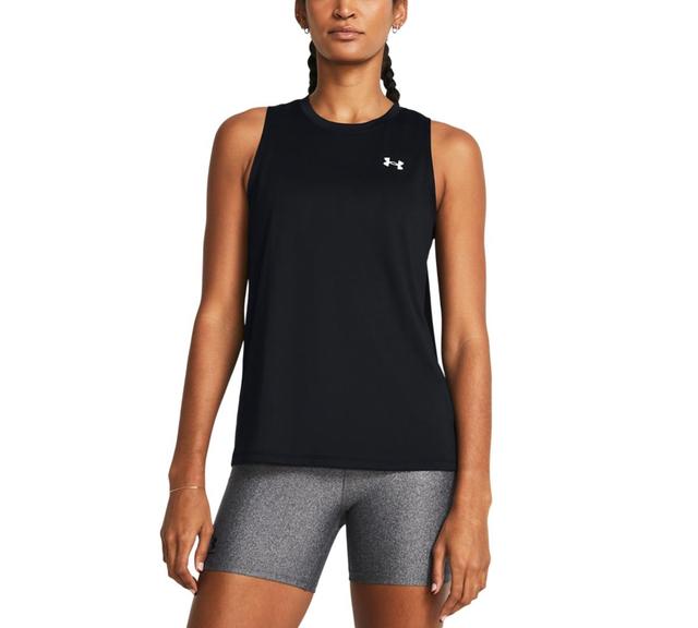 Under Armour Womens Ua Tech Crewneck Tank Top - White Product Image