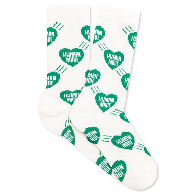 Heart Socks - Green Male Product Image