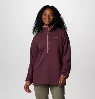 Columbia Womens Hart Mountain Half Snap Tunic- Product Image