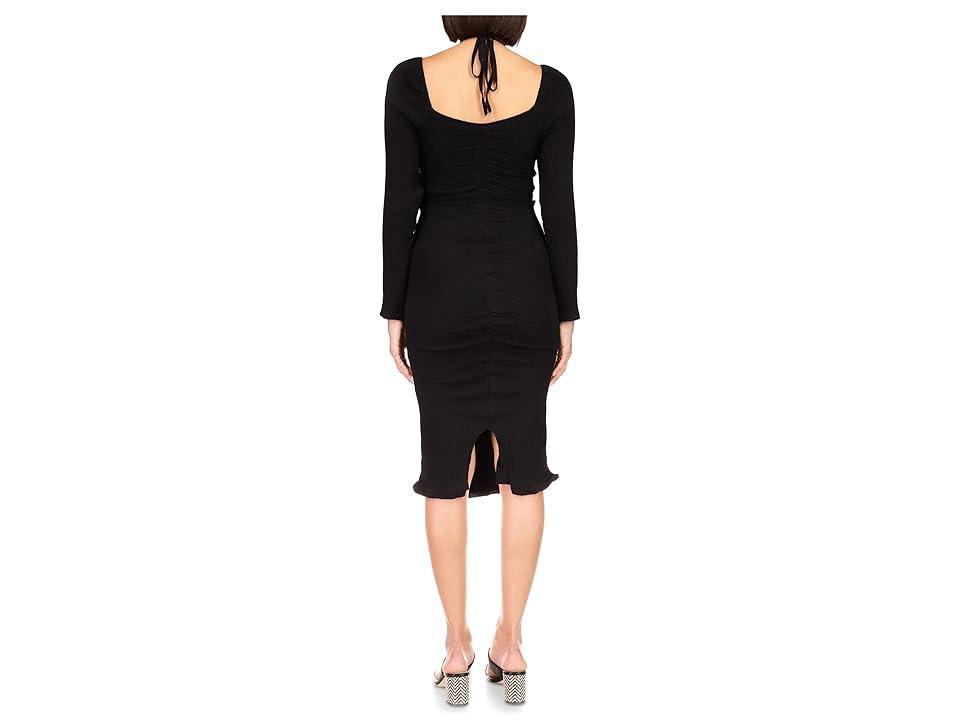 Sanctuary Halter Midi Knit Dress Women's Clothing Product Image