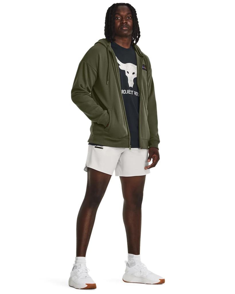 Men's Project Rock Heavyweight Terry Full-Zip Product Image