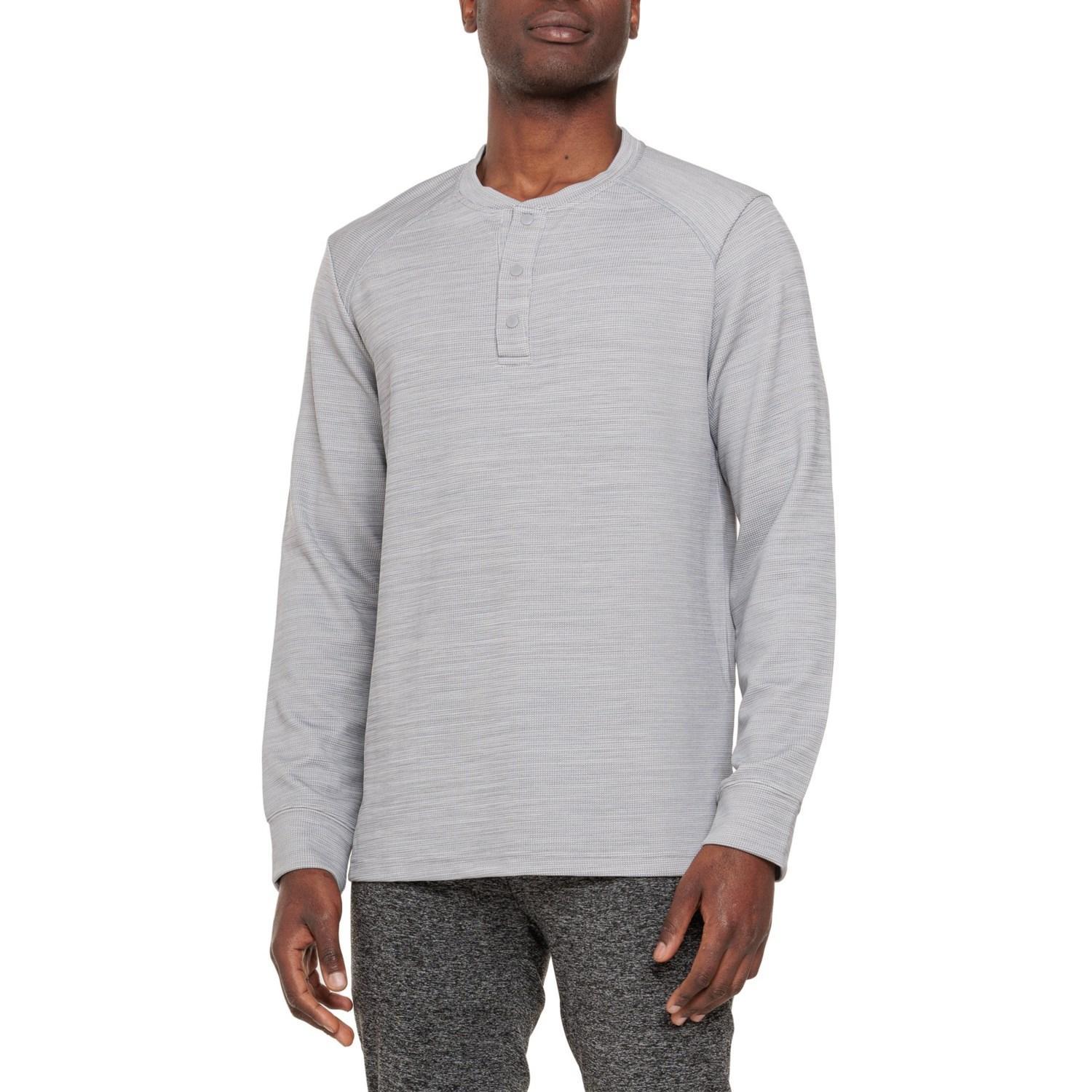 Gaiam Cozy and Cool Henley Shirt - Long Sleeve Product Image