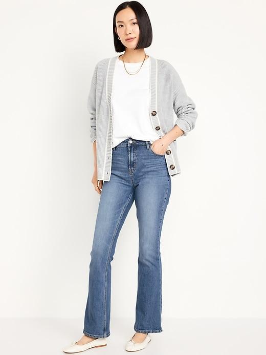 Extra High-Waisted Flare Jeans Product Image