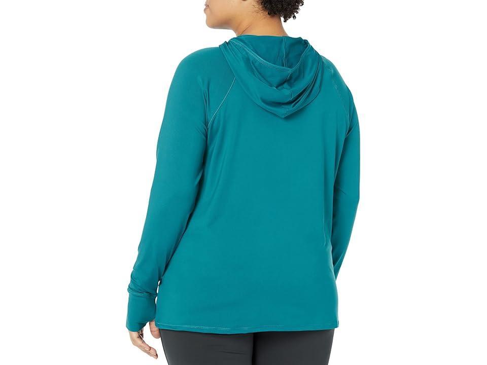 The North Face Plus Size Class V Water Hoodie Coral) Women's Clothing Product Image