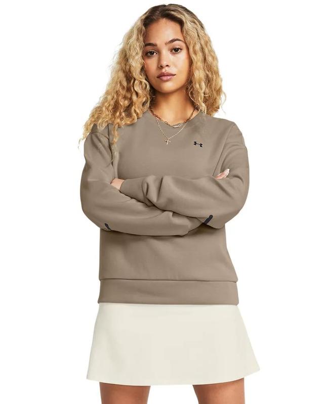 Women's UA Unstoppable Fleece Crew Product Image