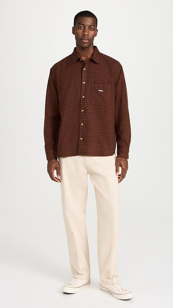 Obey Bigwig Knox Woven Shirt | Shopbop Product Image