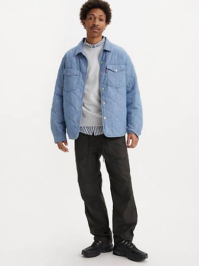 Loose Straight Surplus Men's Pants Product Image