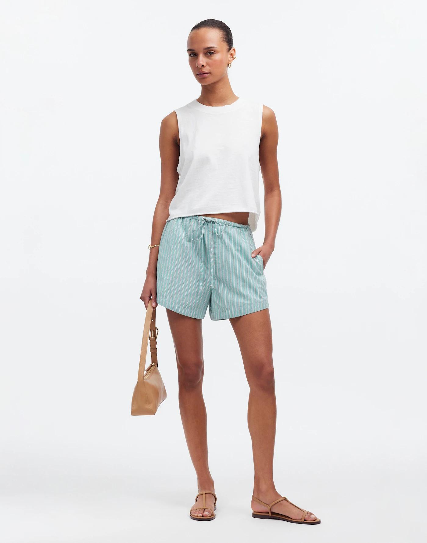 Drawstring Pull-On Shorts Product Image