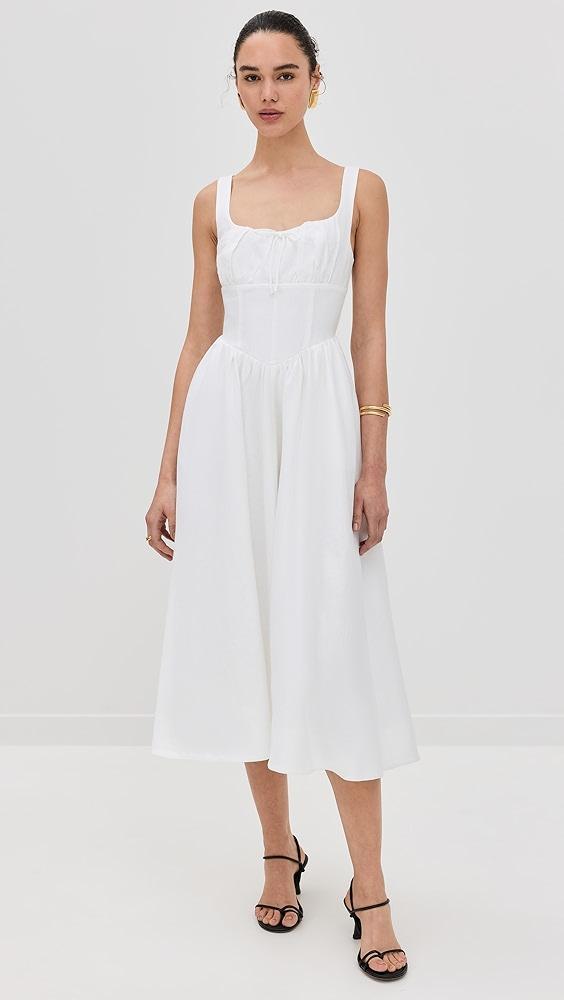 Reformation Balia Linen Dress | Shopbop Product Image