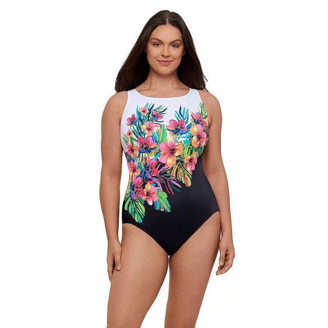 Womens Great Lengths Tank One-Piece Swim Suit Product Image