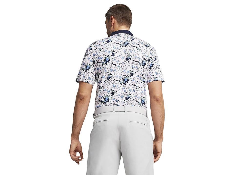 Puma Mens Navy Arnold Palmer Invitational Floral Mattr Polo Product Image