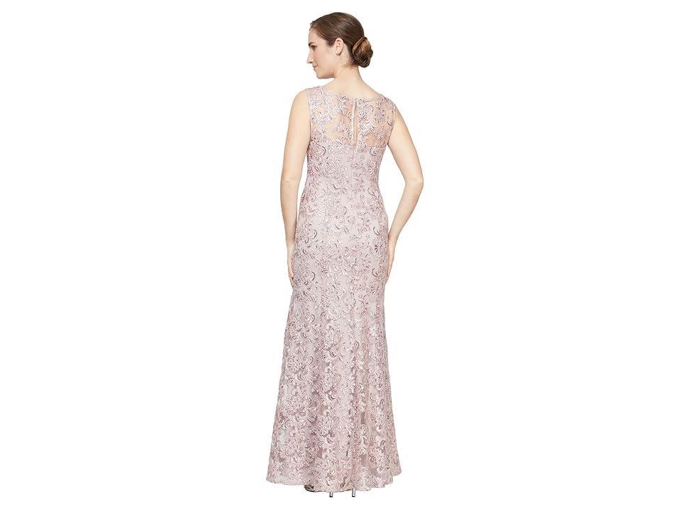 Alex Evenings Sequin Sleeveless Gown with Shawl Product Image