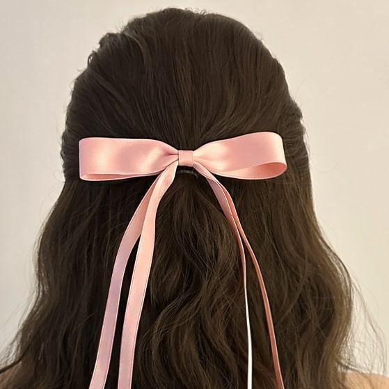 Plain Bow Hair Clip Product Image