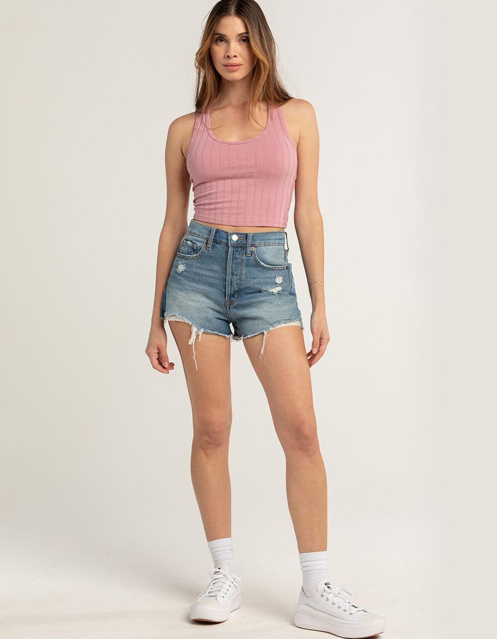 RSQ Womens Vintage High Rise Shorts Product Image