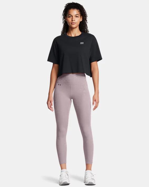 Women's UA Motion Gloss Printed Ankle Leggings Product Image