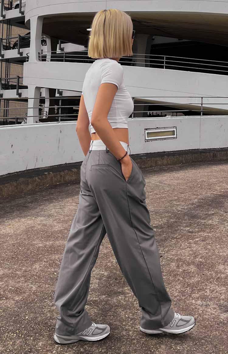 Zion Grey Waist Pant Product Image