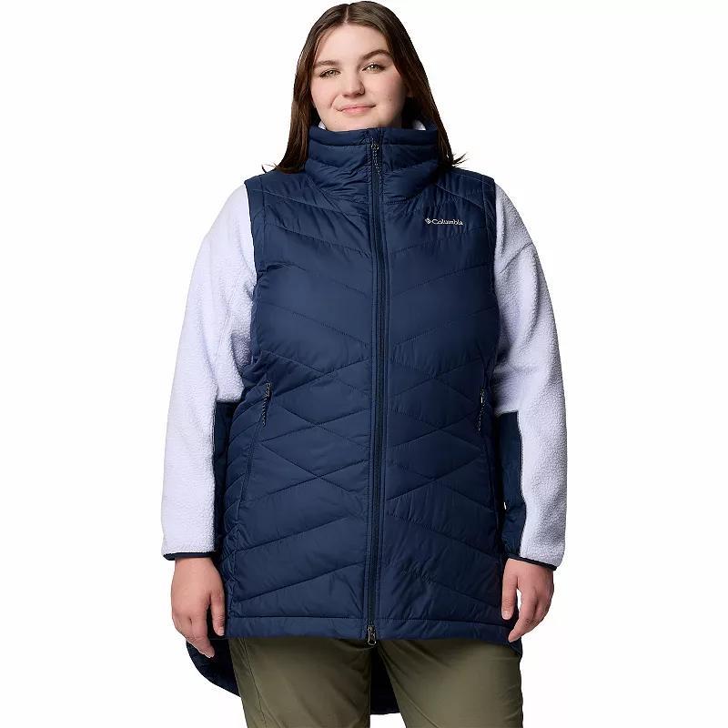 Plus Size Columbia Heavenly II Long Vest, Womens Product Image