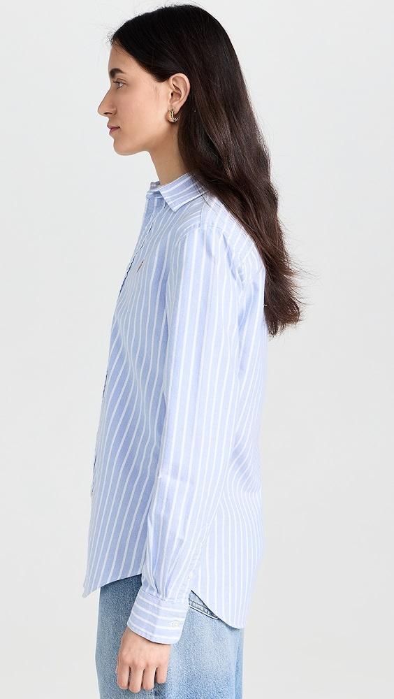 Polo Ralph Lauren Cotton Oxford Long Sleeve Button Down | Shopbop Product Image