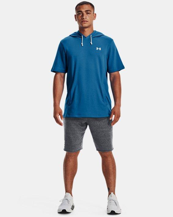 Men's UA Rival Terry Short Sleeve Hoodie Product Image