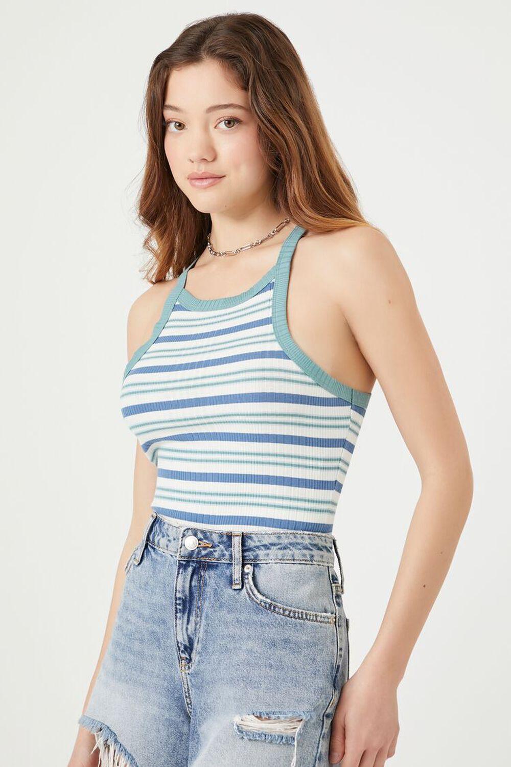 Striped Cami Bodysuit | Forever 21 Product Image