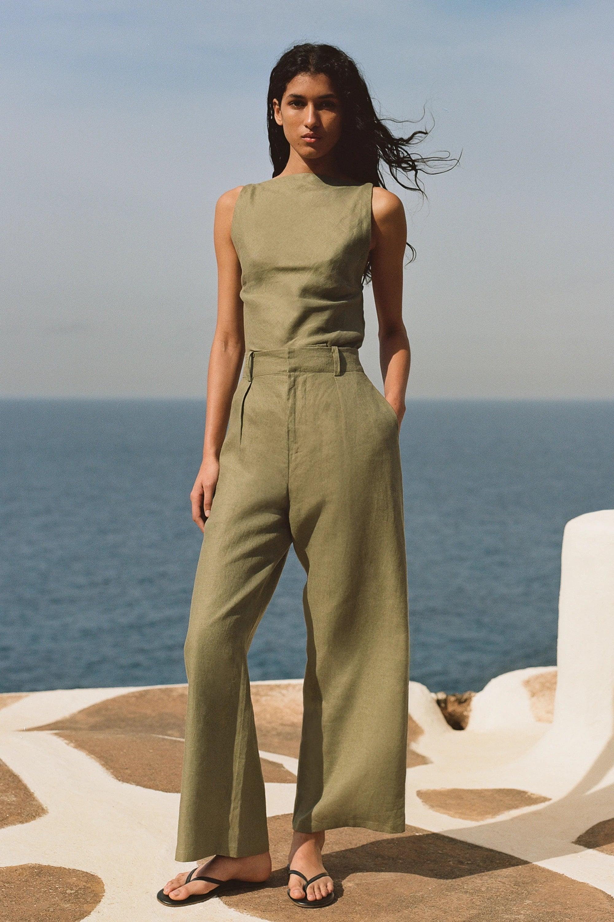 Ida Pant Khaki Product Image