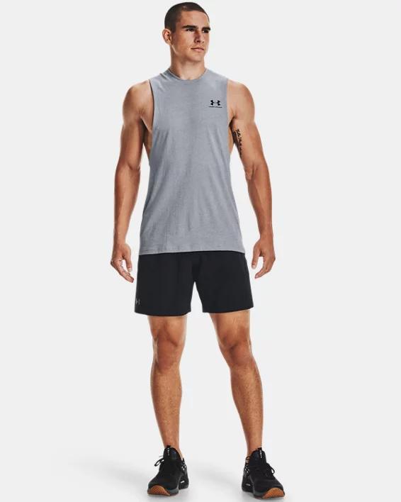 Men's UA Left Chest Cut-Off Tank Product Image