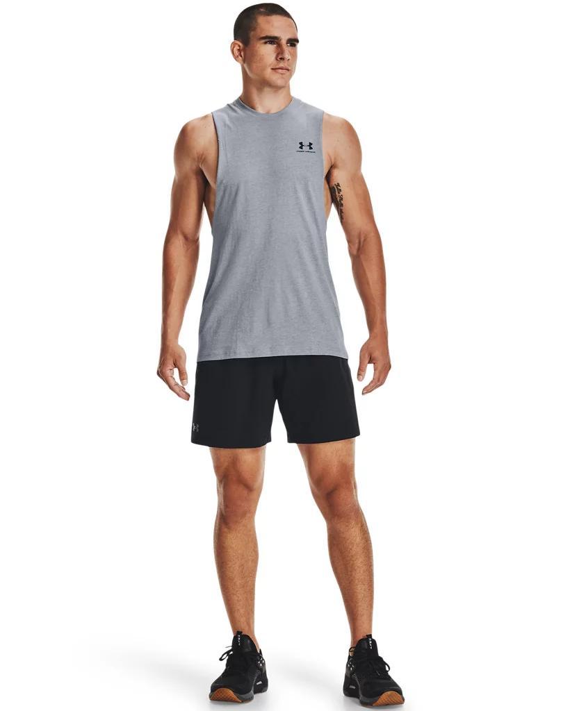 Men's UA Left Chest Cut-Off Tank Product Image