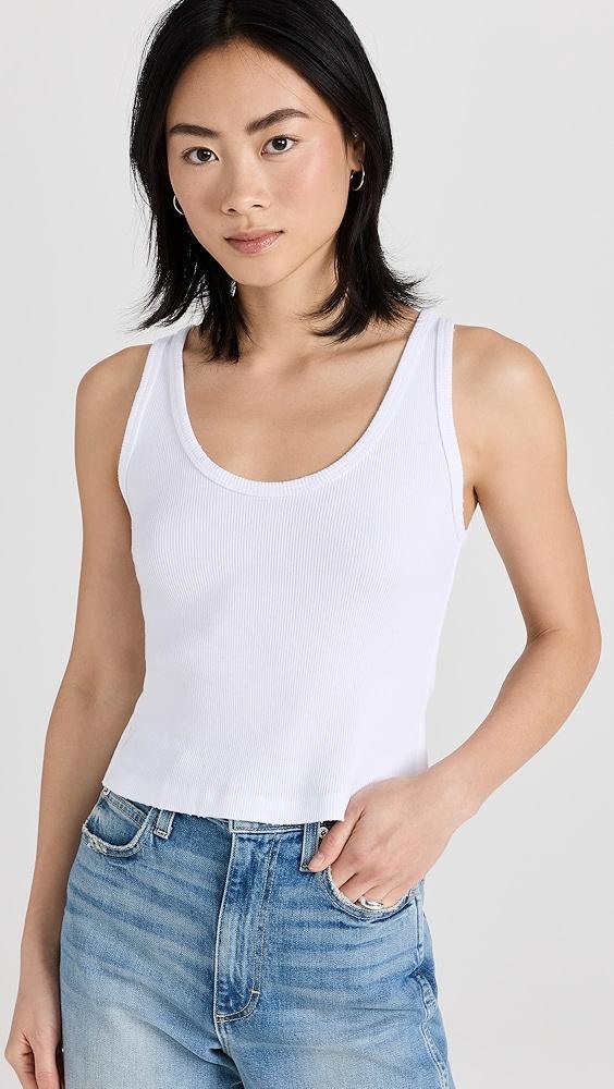 AMO Crop Rib Tank | Shopbop Product Image