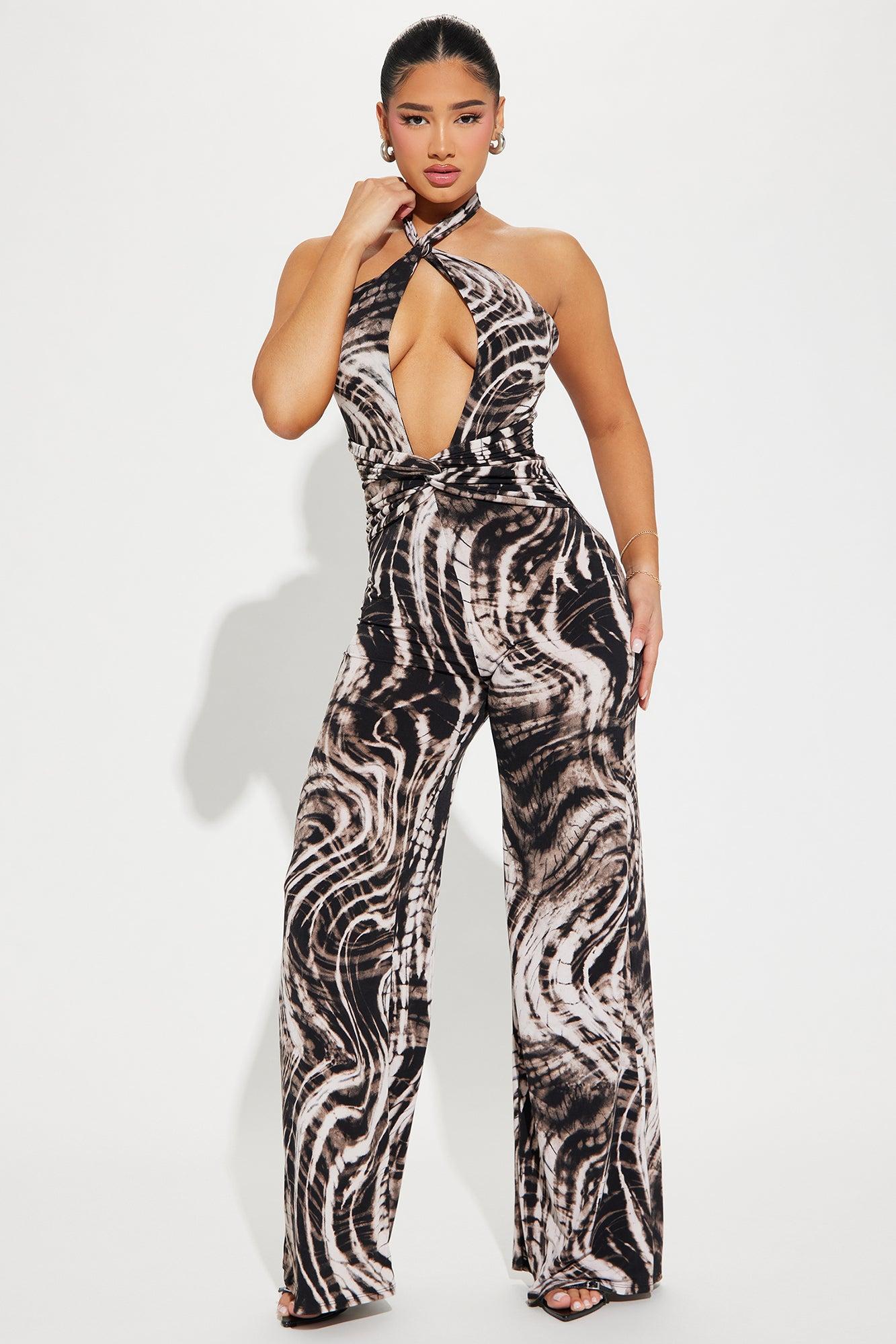 Wild Mission Jumpsuit - Black/combo Product Image