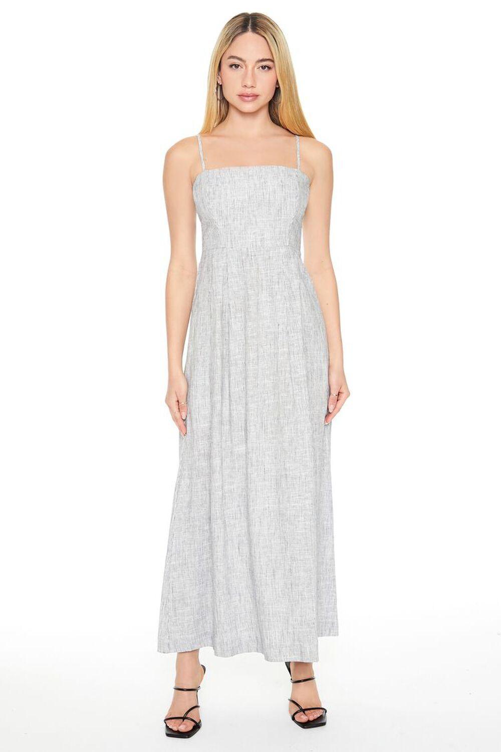 Linen-Blend Maxi Dress | Forever 21 Product Image