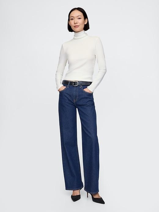 Modern Rib Turtleneck Product Image