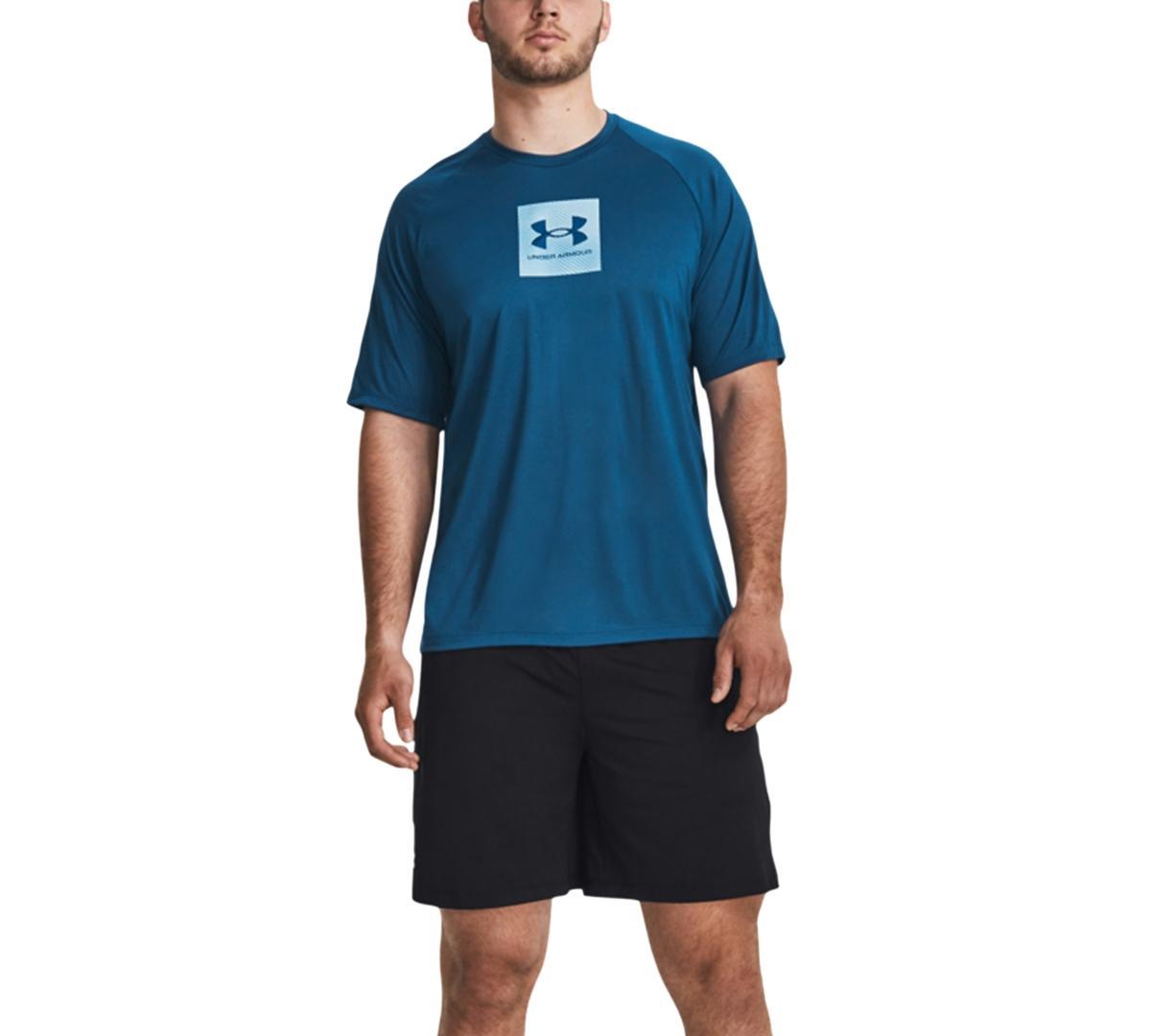 Under Armour Mens Print Fill Tech Short Sleeve T-Shirt , 2X-Large - Mens Athletic Performance Tops at Academy Sports Product Image