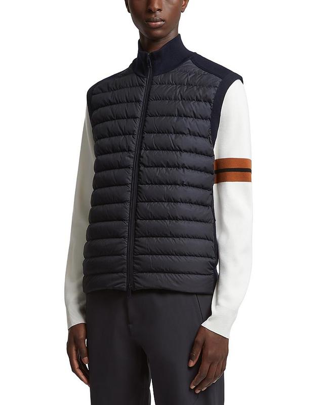 Mens Quilted Full-Zip Vest Product Image