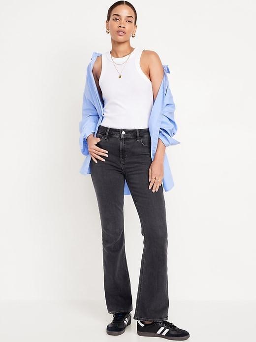 Extra High-Waisted Flare Jeans Product Image