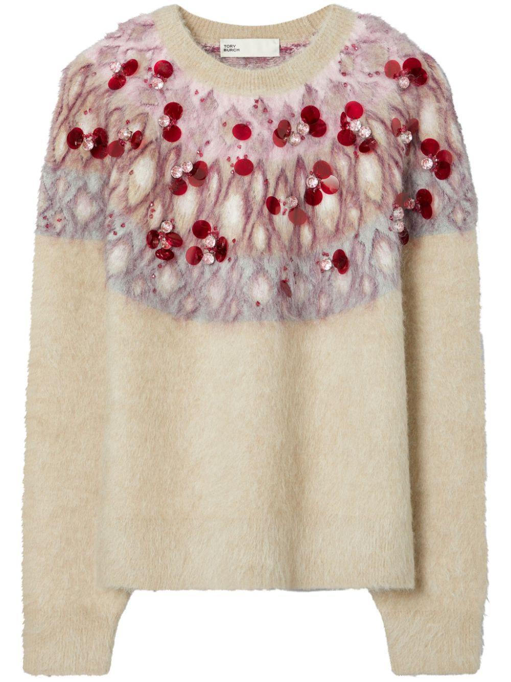 embellished jumper Product Image