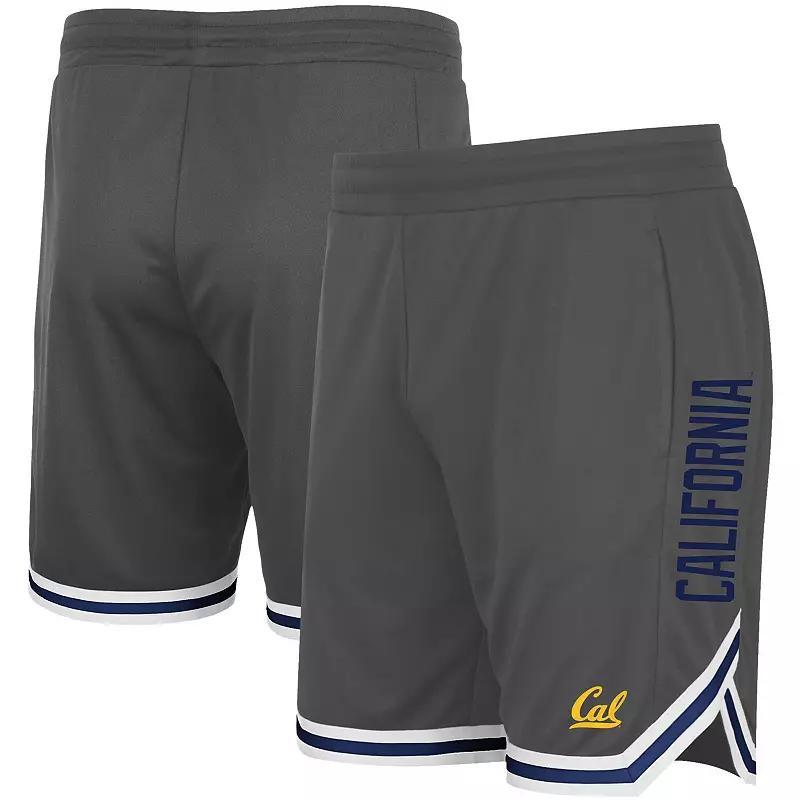 Mens Colosseum Charcoal Cal Bears Continuity Shorts Product Image